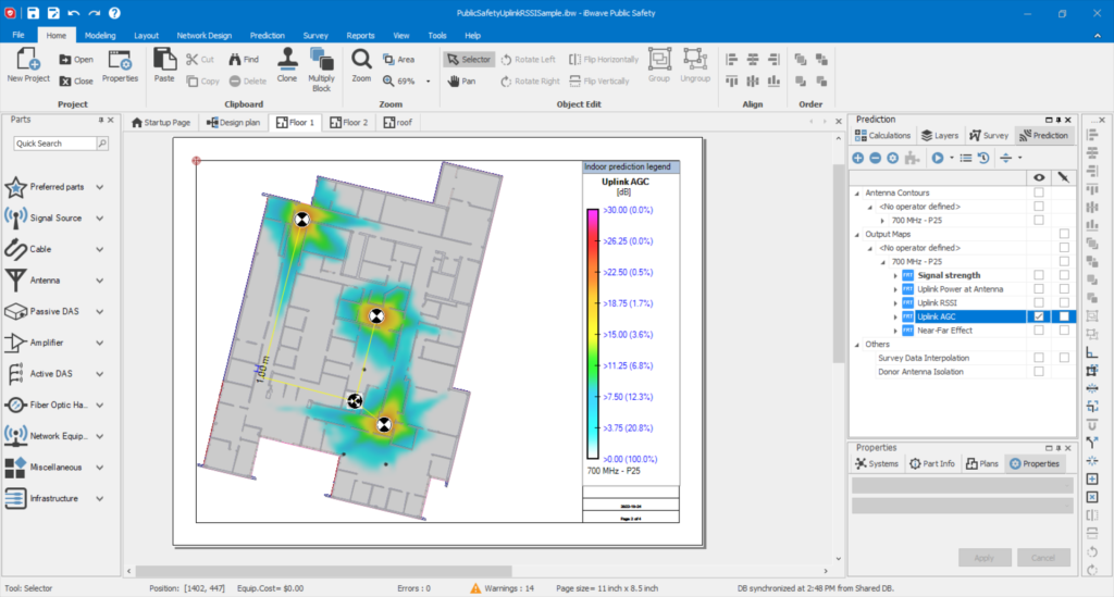 Automatic Gain Control (AGC) Map